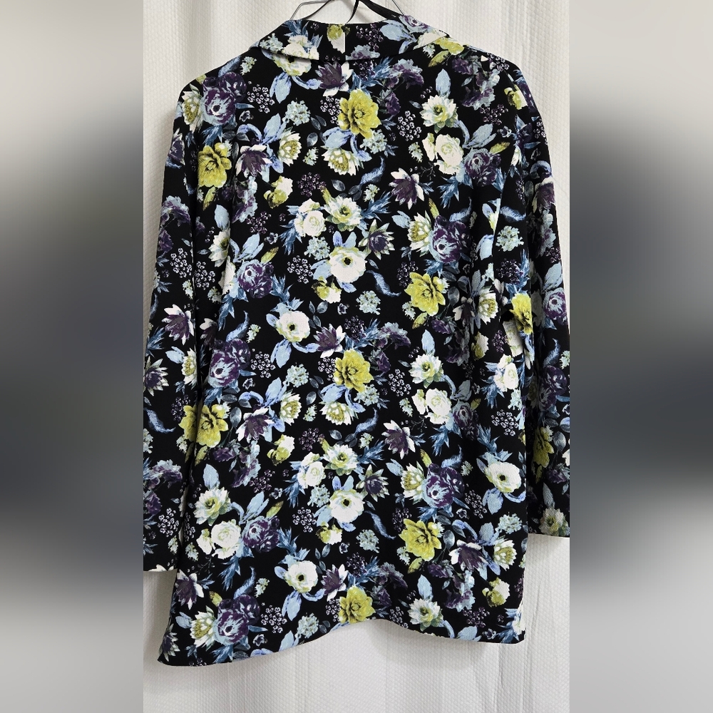 H&M Floral Blazer With Pockets - Picture 7 of 8